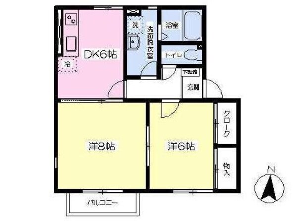 サンフォルテの物件間取画像